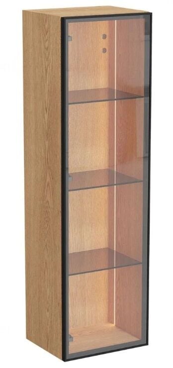 Vitra 67250 Metropole Edge Boy Dolabı Sağ 35 CM Açık Meşe