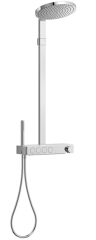 VitrA A47313 Prime Round 300 Termostatik Banyo Bataryalı Krom