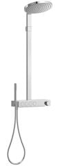 VitrA A47313 Prime Round 300 Termostatik Banyo Bataryalı Krom