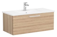 Vitra Root Flat 68245 Lavabo Dolabı,Tek Çekmece.100cm Doğal Meşe