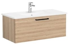 Vitra Root Flat 68245 Lavabo Dolabı,Tek Çekmece.100cm Doğal Meşe