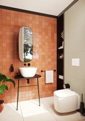VitrA A4489136 Origin Sıvı Sabunluk, Mat Siyah