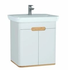 Vitra 60781 Sento Lavabo Dolabı 65 Cm Kapaklı Mat Beyaz