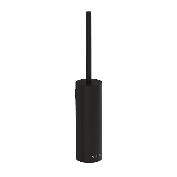 VitrA A4489336 Origin Tuvalet Fırçalığı, Yerden, Mat Siyah