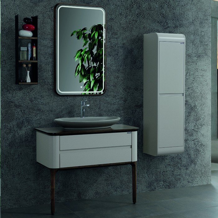 Lineart La Vie 100 cm Banyo Dolabı + Ledli Ayna