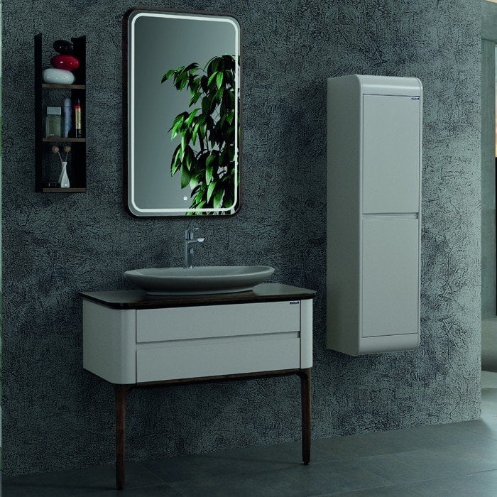 Lineart La Vie 100 cm Banyo Dolabı + Ledli Ayna