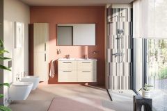 Vitra Root Flat 66223 Boy Dolabı,40 Cm,Doğal Meşe