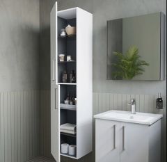 Vitra Root Flat 66225 Boy Dolabı,40 Cm,Parlak Beyaz