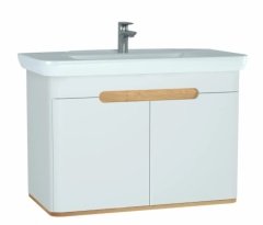 Vitra 60787 Sento Lavabo Dolabı 100 Cm Kapaklı Mat Beyaz