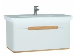 Vitra 60814 Sento Lavabo Dolabı 100 Cm Tek Çekm.Mat Beyaz