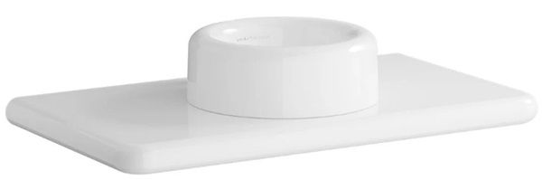 Vitra 7310B403-1828 Liquid  Seramik Tezgah 100 Cm,Beyaz Armatür Deliksiz