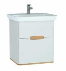 Vitra 60822 Sento Lavabo Dolabı 65 Cm Çift Çekm. Mat Beyaz