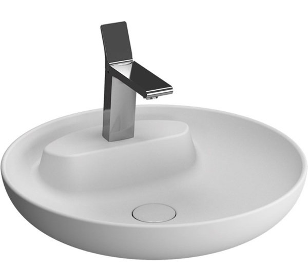 VitrA 5880B403-0563 Memoria Tezgah Üstü Çanak Lavabo 50 cm Parlak Beyaz