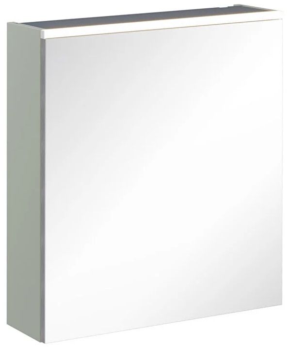 Vitra 67574 Core Aydınlatmalı Dolaplı Ayna 60 Cm Mat Retro Yeşil (Sol)