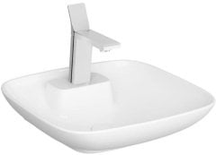 VitrA 5887B403-0041 Memoria Tezgah Üstü Çanak Lavabo Kare 45cm Parlak Beyaz