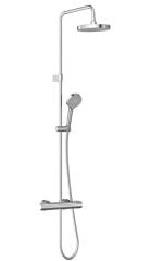 Artema A47305 Base Round Term.Duş Bataryalı Krom