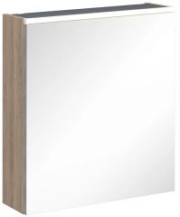 Vitra 67586 Core Aydınlatmalı Dolaplı Ayna 60Cm Doğal Meşe(Sağ)