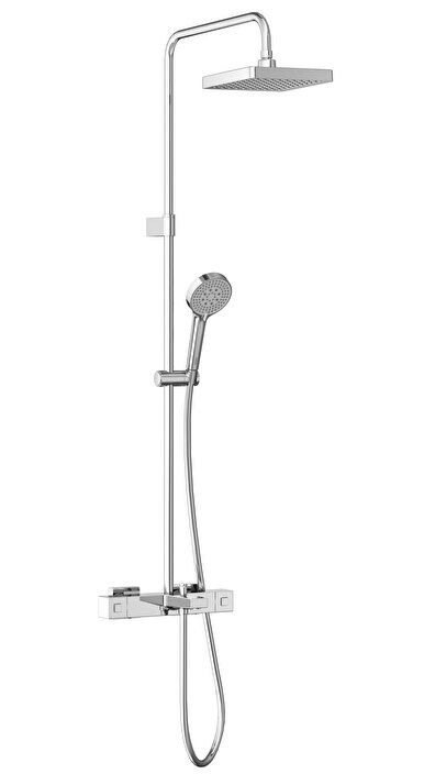 Artema A47304 Base Square Termostatik Banyo Bataryası