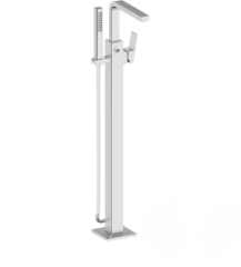 Artema A43591 Minimax Square Küvet Bataryası Yerden Krom