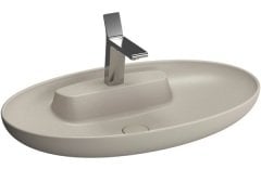 VitrA 5881B420-0563 Memoria Tezgah Üstü Çanak Lavabo 75 cm Mat Bej