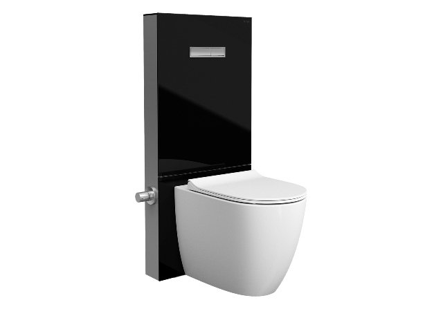 VitrA Vitrus 770-1771-01 Cam Rezervuar 3/6 L Siyah