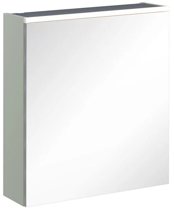 Vitra 67595 Core Aydınlatmalı Dolaplı Ayna 60Cm Mat Retro Yeşil(Sağ)